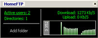 HomeFTP Screenshot